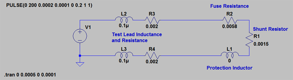 Fuse Simulation Circuit